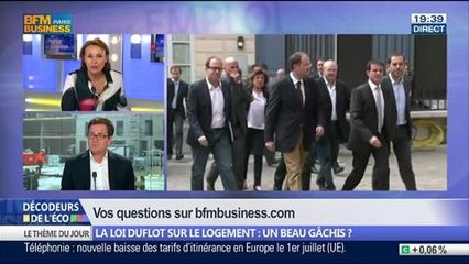 La loi Duflot sur le logement est-elle un beau gâchis ?, dans Les Décodeurs de l'éco - 24/06 2/5