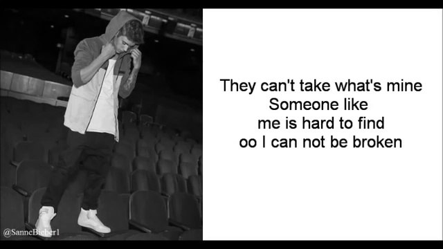 Justin Bieber ft. Blake Kelly - Broken (LYRICS VIDEO)