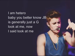 Justin Bieber - Rapping  (Lyrics)