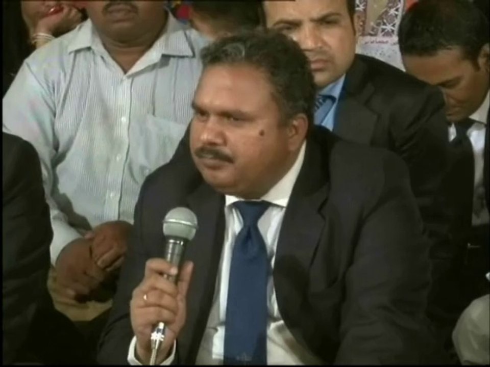 Delegation of New Apostolic Church pakistan Vist MQM Sit-in Numaish to Solidarity with Mr.Altaf Hussain