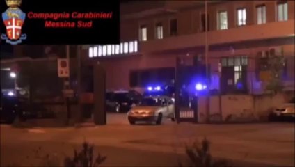 Download Video: Messina - 20 arresti dei Carabinieri per spaccio ed estorsione