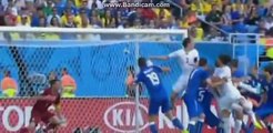 Diego Godin Head Goal - Italy Vs Uruguay 0-1 (World Cu) 24.06.2014