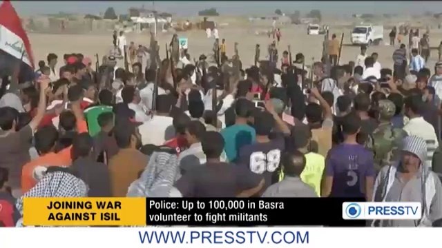 Iraq Volunteers join military to fight ISIL