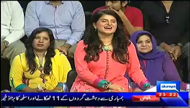 Mazaaq raat on Dunya News – 24th June 2014