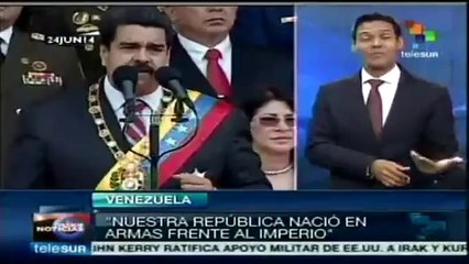Maduro ratifica en Carabobo compromiso con Bolívar, Chávez y la patria