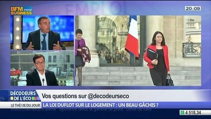 La loi Duflot sur le logement est-elle un beau gâchis ?, dans Les Décodeurs de l'éco - 24/06 4/5