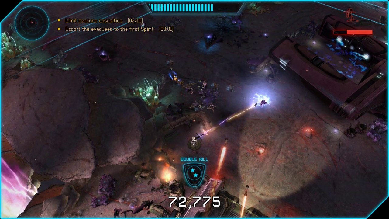 Let's Play- Halo Spartan Assault Episode 20- Defense Of The Enemies Airbase (Xbox One)