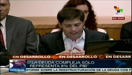 Argentina cumple con su deuda gracias a plan de reestructuración