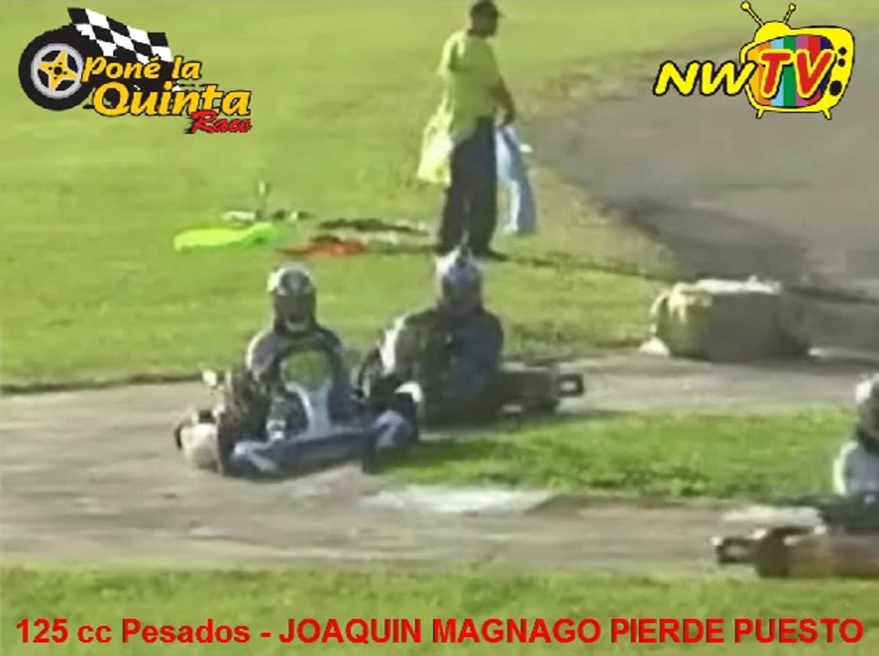 2014-06-22 - 125cc Cajeros Pesados - REZAGADO ENTORPECE LA PUNTA DE LA FINAL