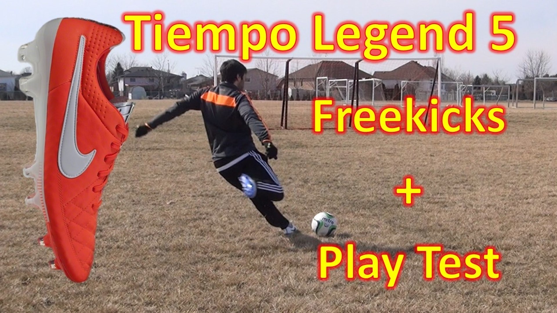 Nike Tiempo Legend 5 Review + FreeKicks & Play Test - video Dailymotion