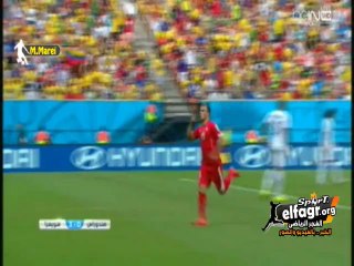 أهداف مباراة الهندوراس 0 - 3 سويسرا