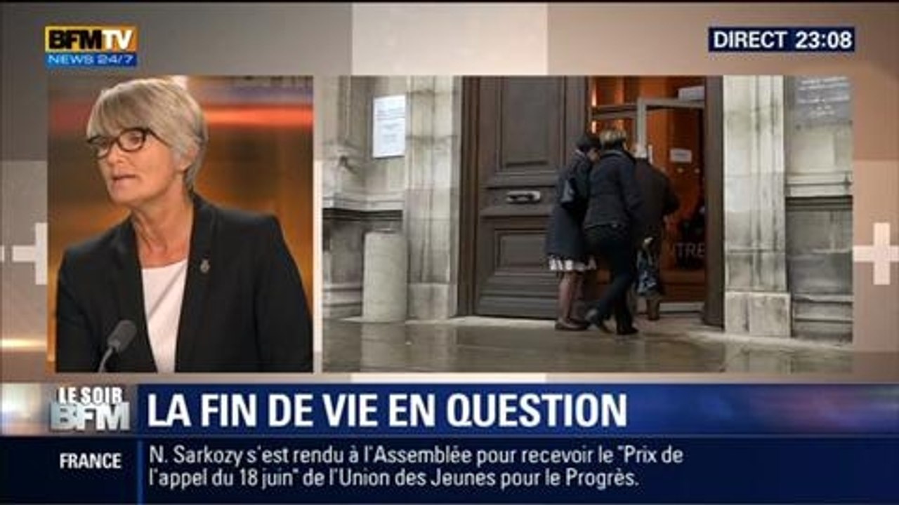 Le Soir BFM: Acquittement total de Nicolas Bonnemaison: Est-ce que la loi Leonetti n'est plus adaptée ? - 25/06 3/5