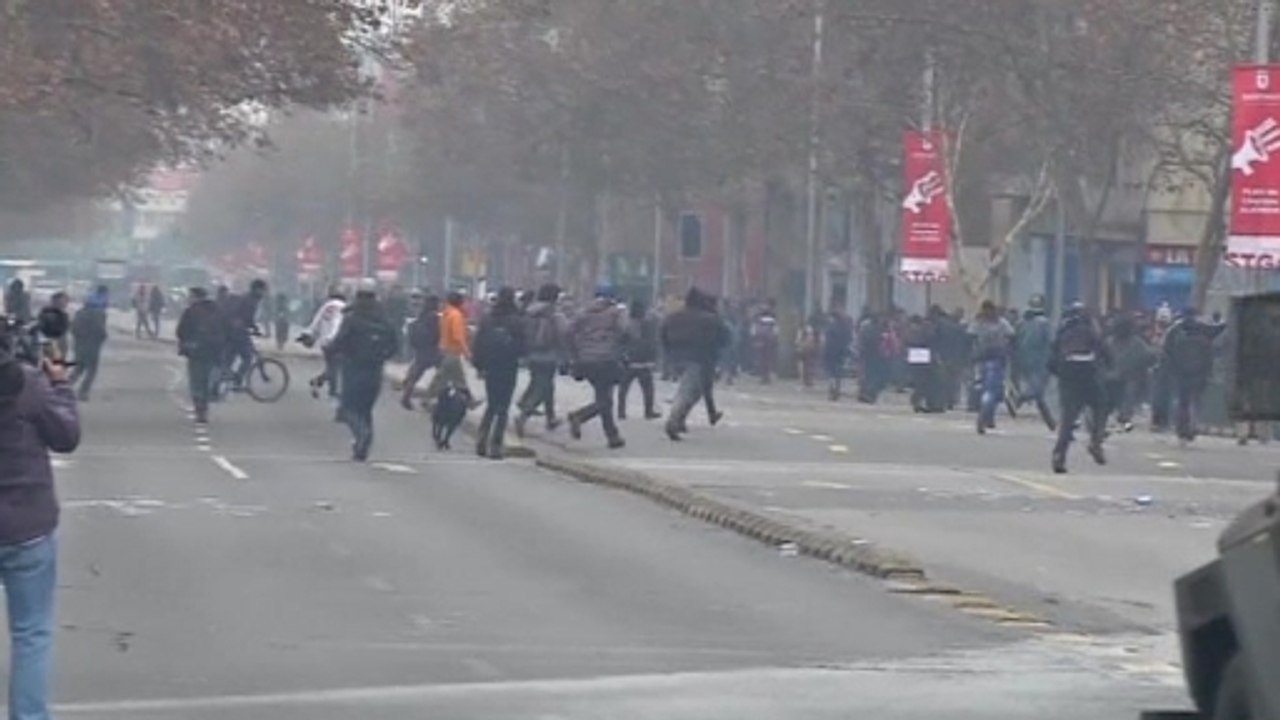 Clashes in Chile