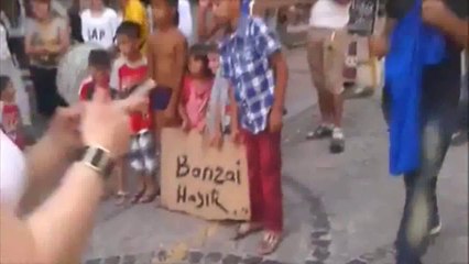BANDIRMA ROMANLARINDAN, BONZAİ PROTESTOSU