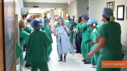 Woman Dances On Her Way To Her Double Masectomy