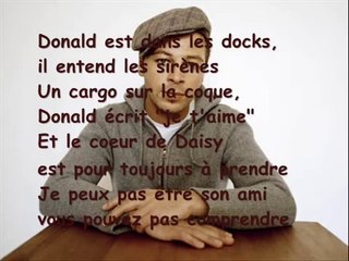Christophe Maé - Donald est dans les docks (Lyrics / Paroles)