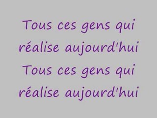 Christophe Maé - Mon Père spirituel (Lyrics / Paroles)
