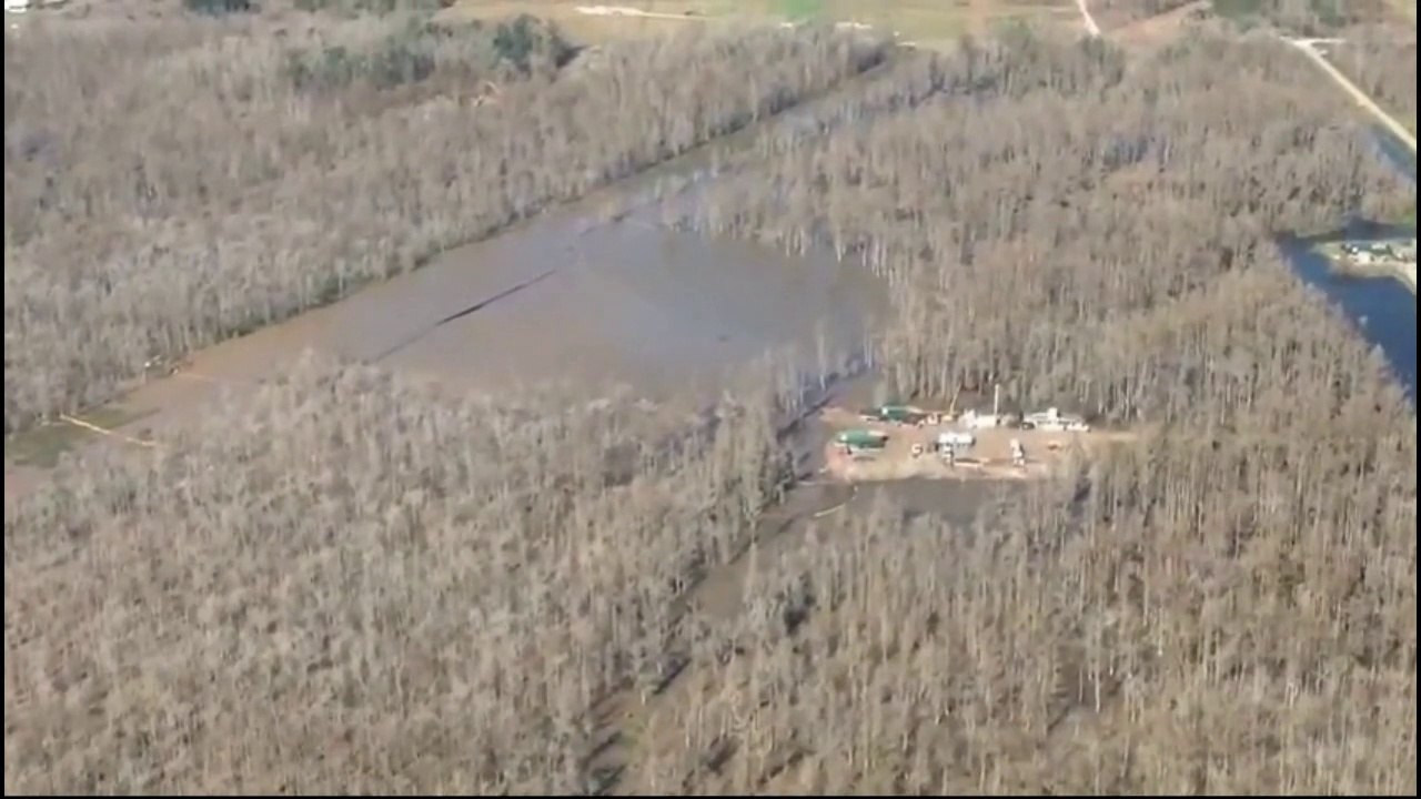 4 MIN NEWS TAT'S Officials ‘Growth event’ underway at giant sinkhole — Salt may be shifting underground