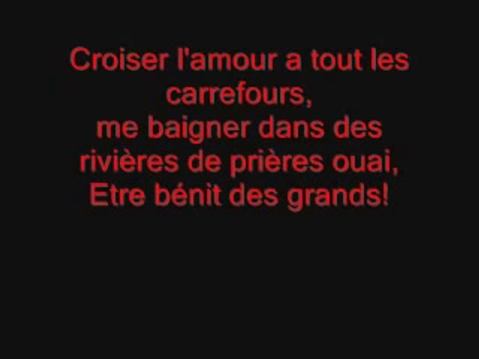 Christophe Maé - Je veux du bonheur (Lyrics / Paroles)