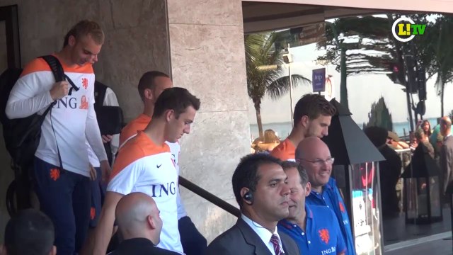 Em casa, holandeses mudam rotina de cariocas