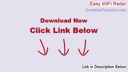 Easy WiFi Radar Free Download (Risk Free Download 2014)