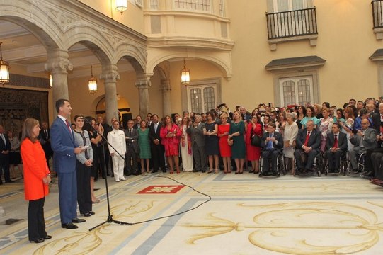 Los Reyes reciben, por primera vez, al colectivo de gais, lesbianas y transexuales