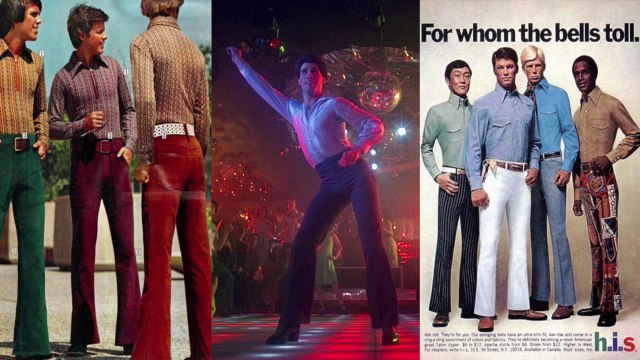 7 decades of men's pants