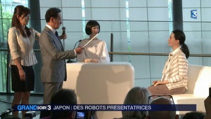 Japon : ces robots qui présentent le journal