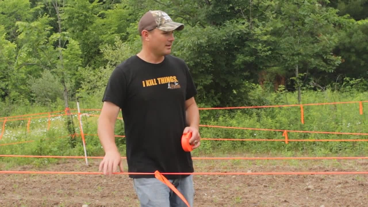 Make Your Own Food Plot Fence