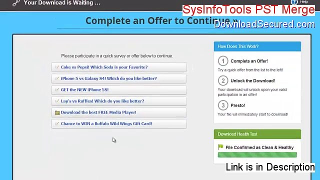 SysInfoTools PST Merge Free Download - Instant Download
