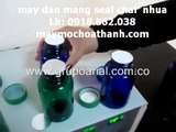 máy seal màng chai nhựa thủ công, máy dán màng seal miệng chai