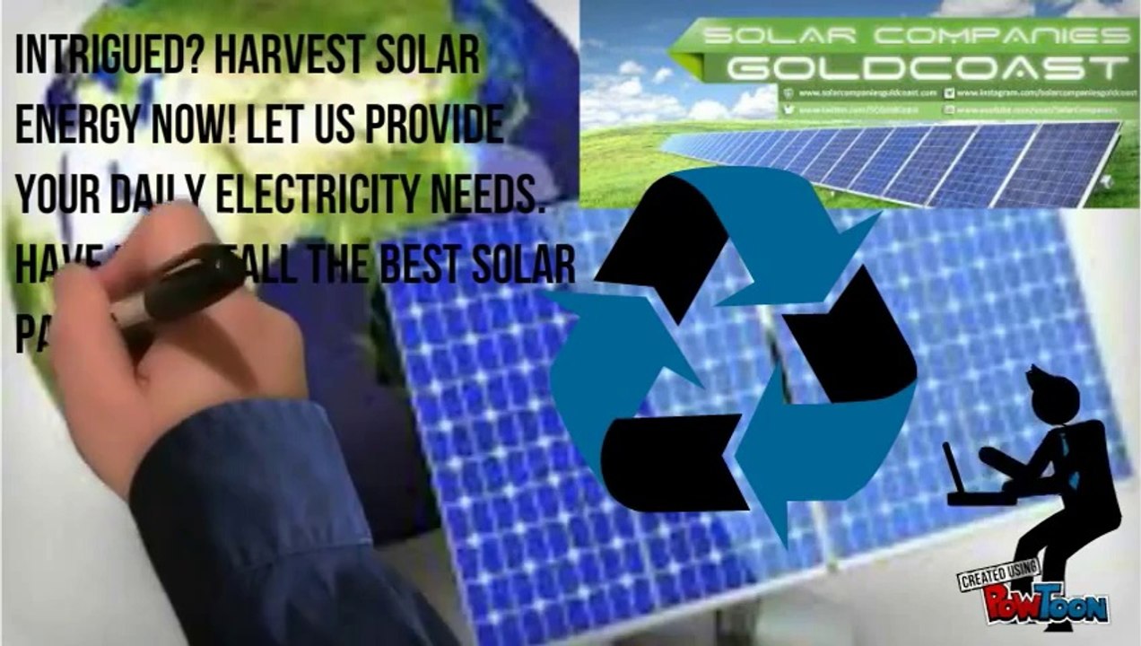 Enter Renewable Energy -- Solar Companies Gold Coast
