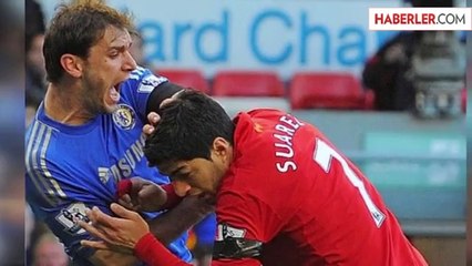 Luis Suarez'den Üçüncü Isırık