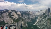 Yosemite Half Dome from Glacier Point