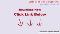 Batch CHM to Word Converter Free Download (Instant Download)