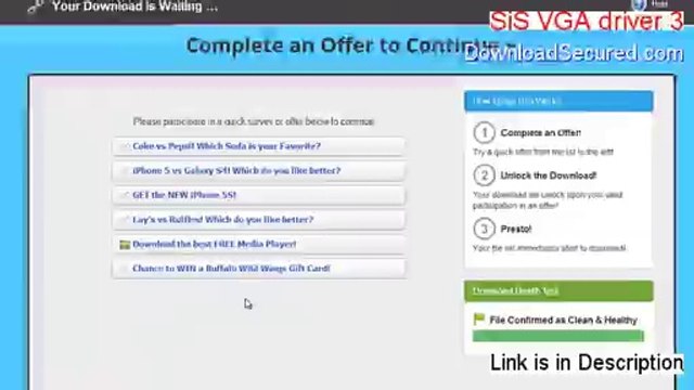 SiS VGA driver 3.78.00.zip Download [Download Trial 2014]