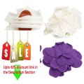 Cheap Deals niceEshop 2 Pairs Newborn Wrap Flower Sandals Purple&White Review