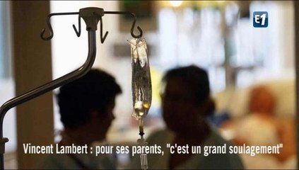 Vincent Lambert : pour ses parents, "c'est un grand soulagement"