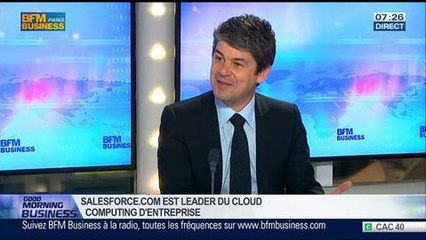 "Salesforce.com est un des pionniers du cloud computing", Alexandre Dayon, dans GMB - 25/06