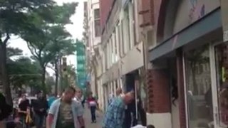 Arrestatie Nieuwe Binnenweg, Rotterdam