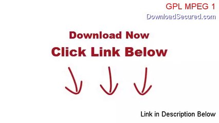 GPL MPEG 1/2 Directshow Decoder Download Free [ 2014]