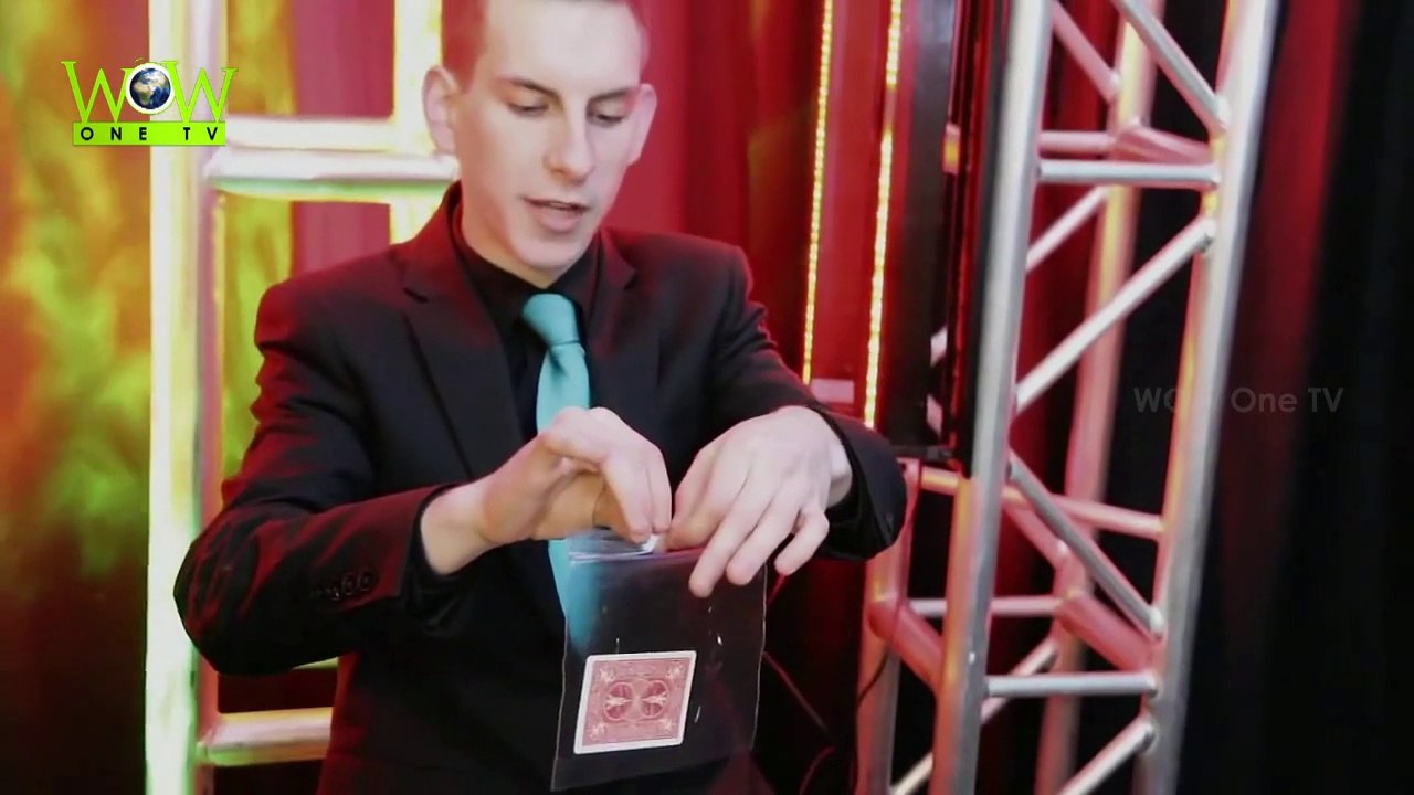 Amazing Magic Trick - Card Melts Through Plastic | By kyle livingston