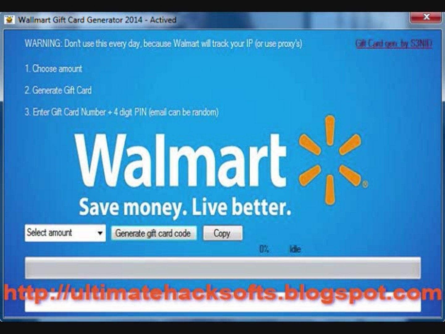 Walmart Gift Card Generator 2014 Video Dailymotion
