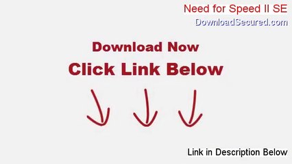 Need for Speed II SE Download [Instant Download]