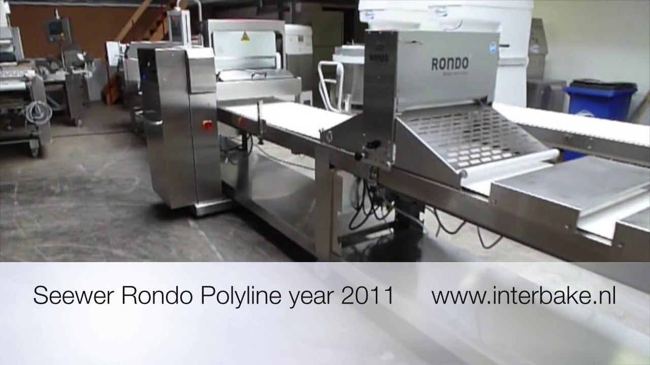 Seewer Rondo Polyline year 2011 used pastry line