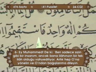 Ismail Bicer Ok Takipli Turkce Mealli Hatim Cuz-24