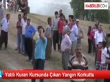 Tarsus'ta Kız Öğrenci Yurdunda Yangın