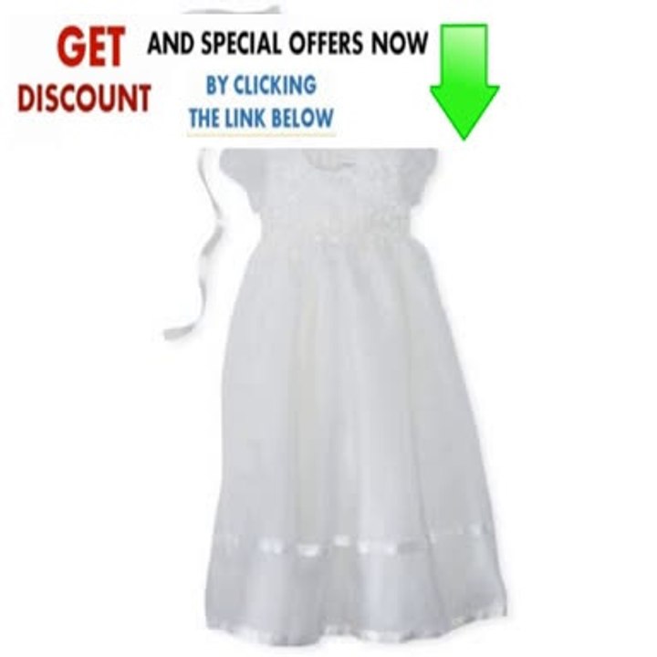 Cheap Deals Jayne Copeland Baby-Girls Newborn Christening Organza Soutache Dress Review