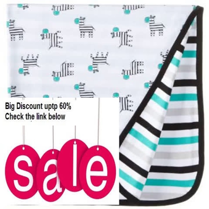 Cheap Deals Offspring - Baby Apparel Baby-Boys Newborn Zebra 2Ply Blanket Review