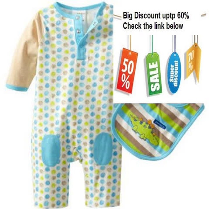 Cheap Deals ABSORBA Baby-Boys Newborn Dinosaur Footed Coverall Review